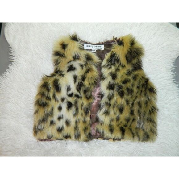 Bunny & Hare Girls Clothes Party Fur Sequins Velvet Japanese Designer 12M - Picture 2 of 12